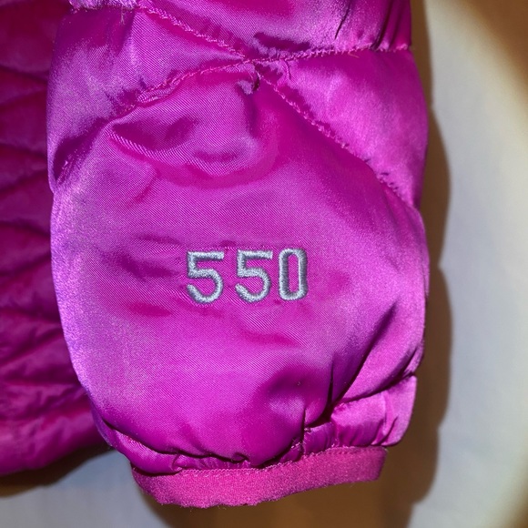 THE NORTH FACE  💖 550 Girls Down Puffer Jacket ~ Size Large (14/16) - Picture 6 of 11